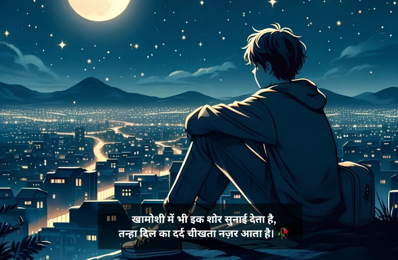 Khamoshi Akelapan Shayari In Hindi