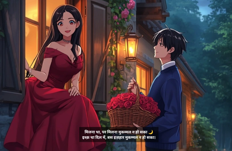 2 Line Adhuri Mohabbat Shayari
