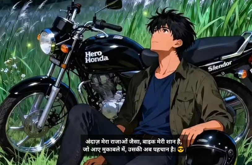 Bike Shayari Attitude 2 Line