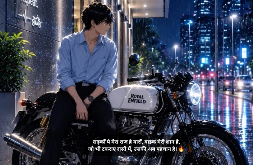 Bike Shayari Attitude