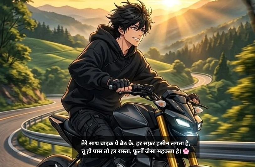 Bike Shayari Love