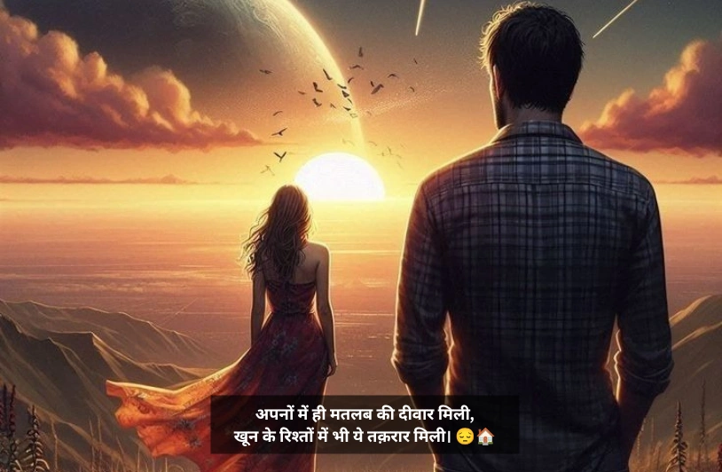 Family Shayari Matlabi Rishte Dhoka Shayari