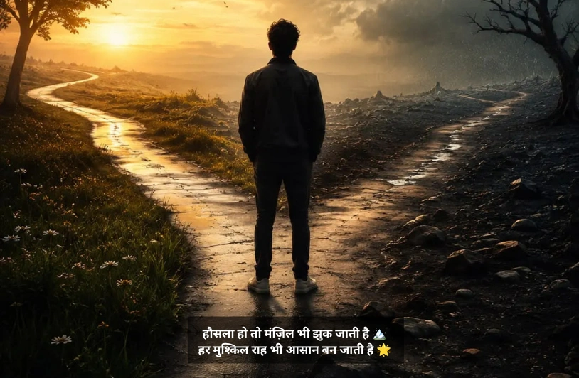 Hausla Sangharsh Shayari