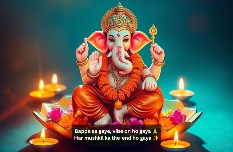 Instagram Ganpati Bappa Shayari