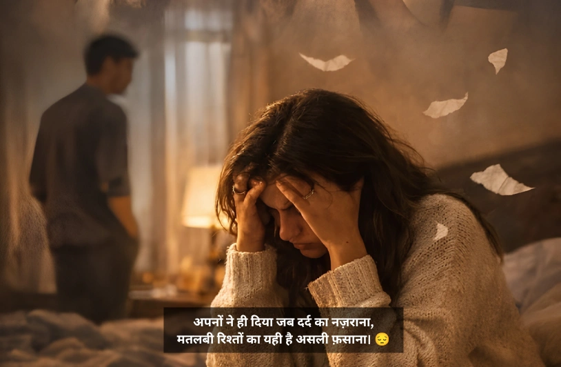 Matlabi Rishte Dhoka Shayari