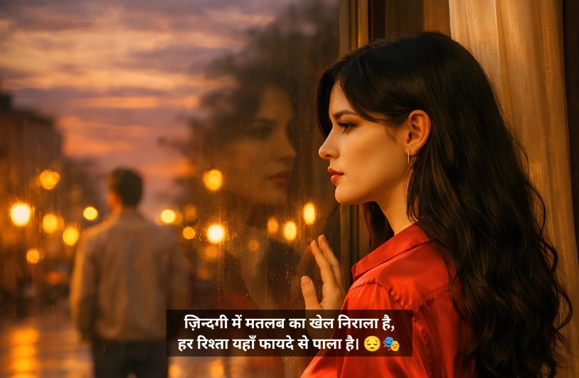 Matlabi Rishte Dhoka Shayari On Life