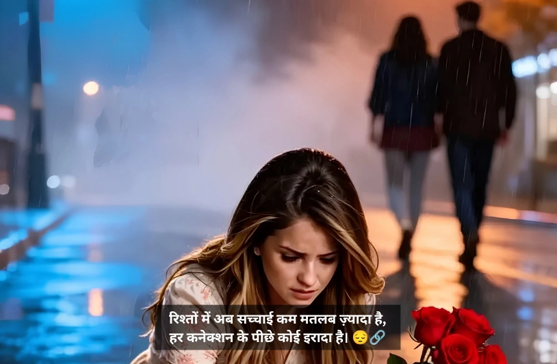 Relationship Quotes Matlabi Rishte Dhoka Shayari