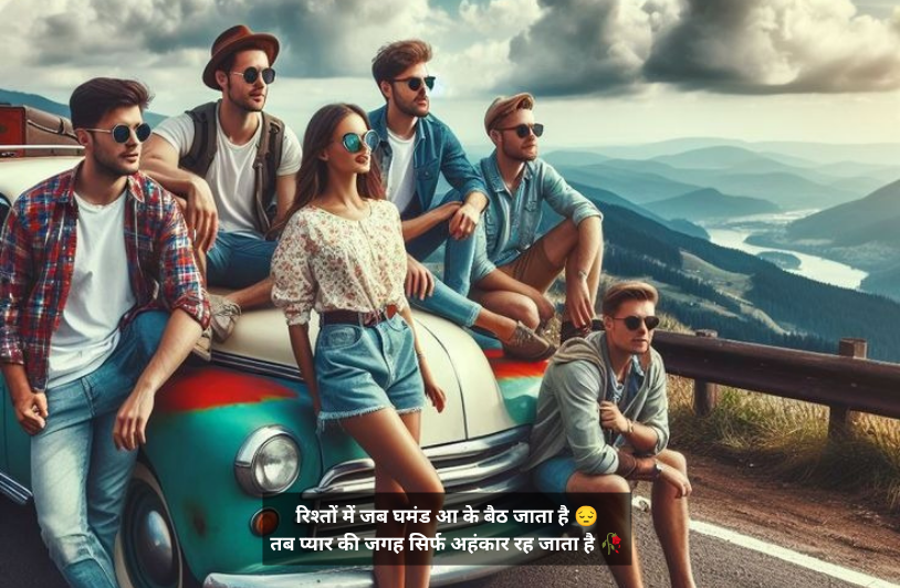 Relationship Rishte Ghamand Shayari