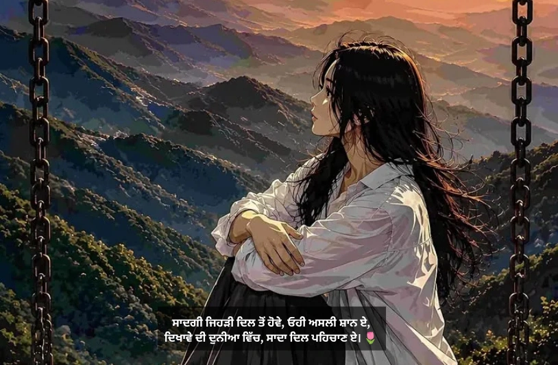 Sadgi Shayari In Punjabi