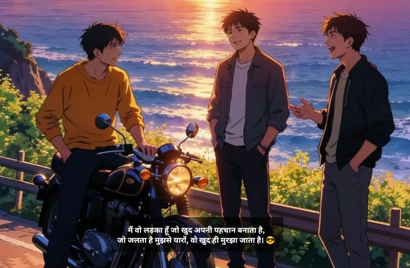 जलाने Attitude शायरी Boy