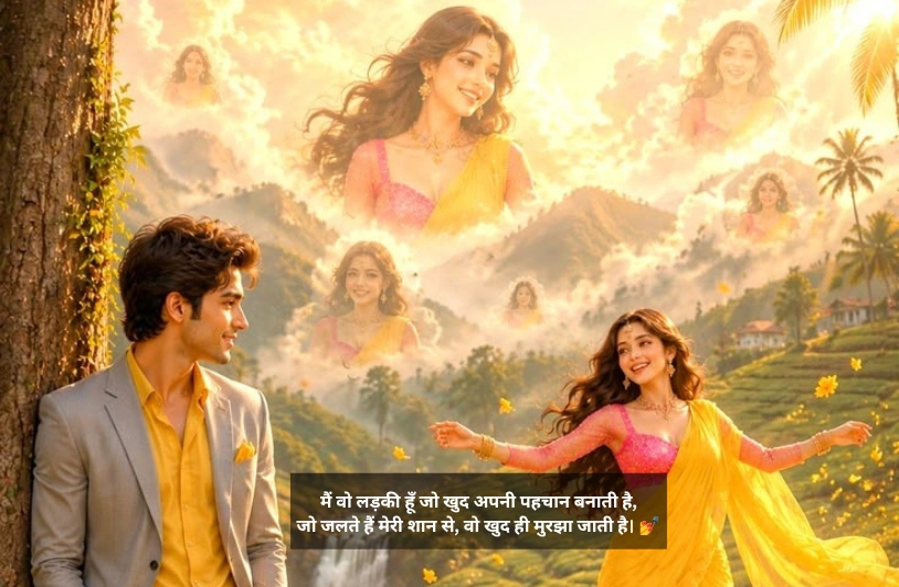जलाने Attitude शायरी Girl