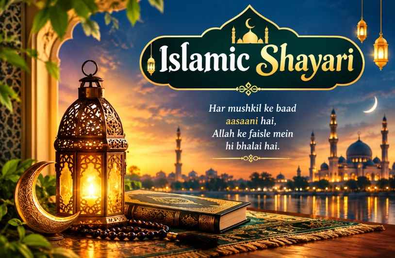 Islamic Shayari: सजदे से सुकून तक, 70+ शायरी जो सीधे दिल में उतर जाएँ Islamic Shayari
