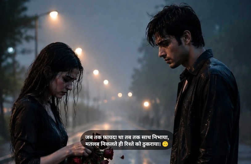 Matlabi Rishte Dhokebaaz Shayari