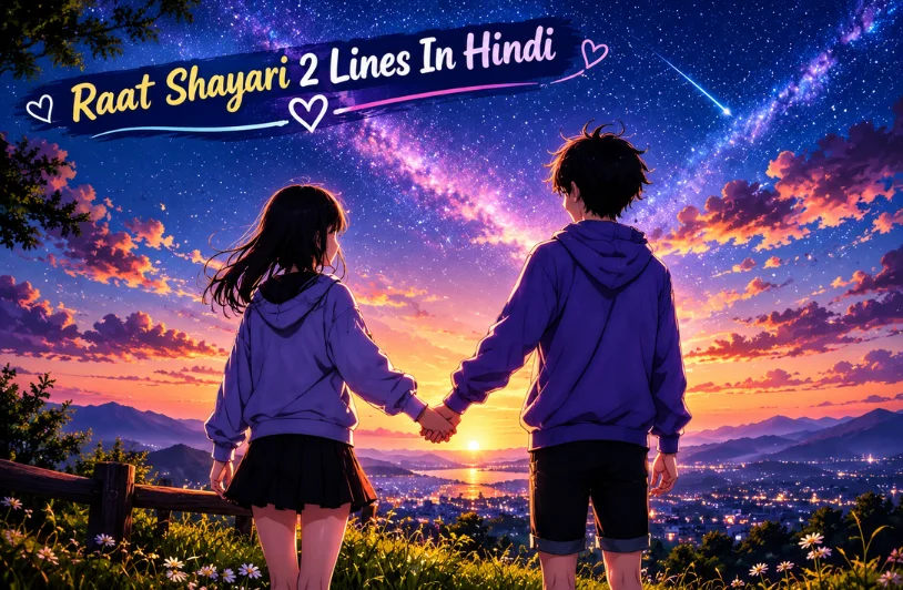 70+ Raat Shayari 2 Lines In Hindi: इश्क़, तन्हाई और चाँदनी रात की खूबसूरत शायरियों का बेहतरीन कलेक्शन Raat Shayari 2 Lines In Hindi