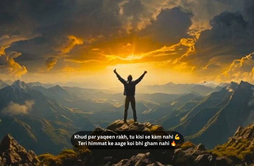 Self Confidence Zindagi Motivational Shayari In English
