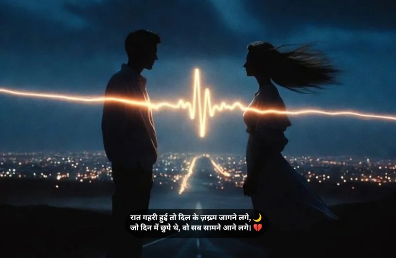 Two Line Deep Raat Shayari