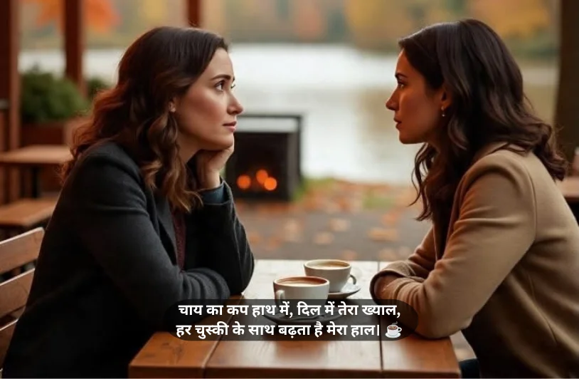 चाय पर शायरी